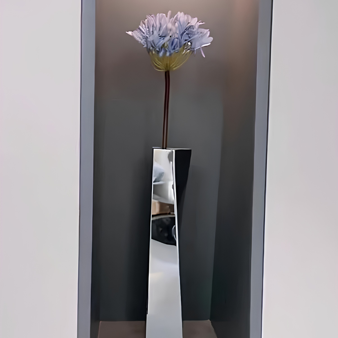 ™Arelon | אגרטל מתכת מינימליסטי – לסלון